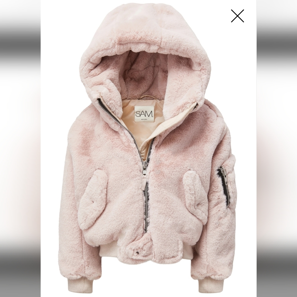 SAM. GIRLS Hooded FAUX FUR JENNY$395.00